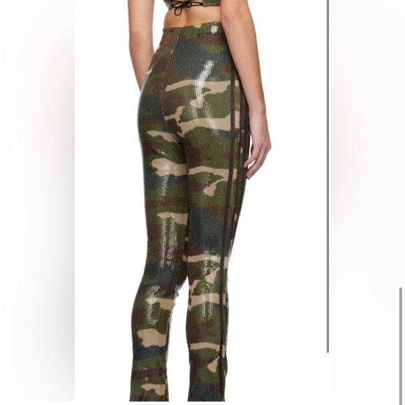 Adidas × Ivy Park Trail Sequin camo Pants size small camouflage leggings - Picture 2 of 9